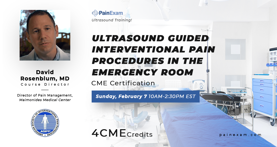 Ultrasound Guided Interventional Pain Procedures in the Emergency Room