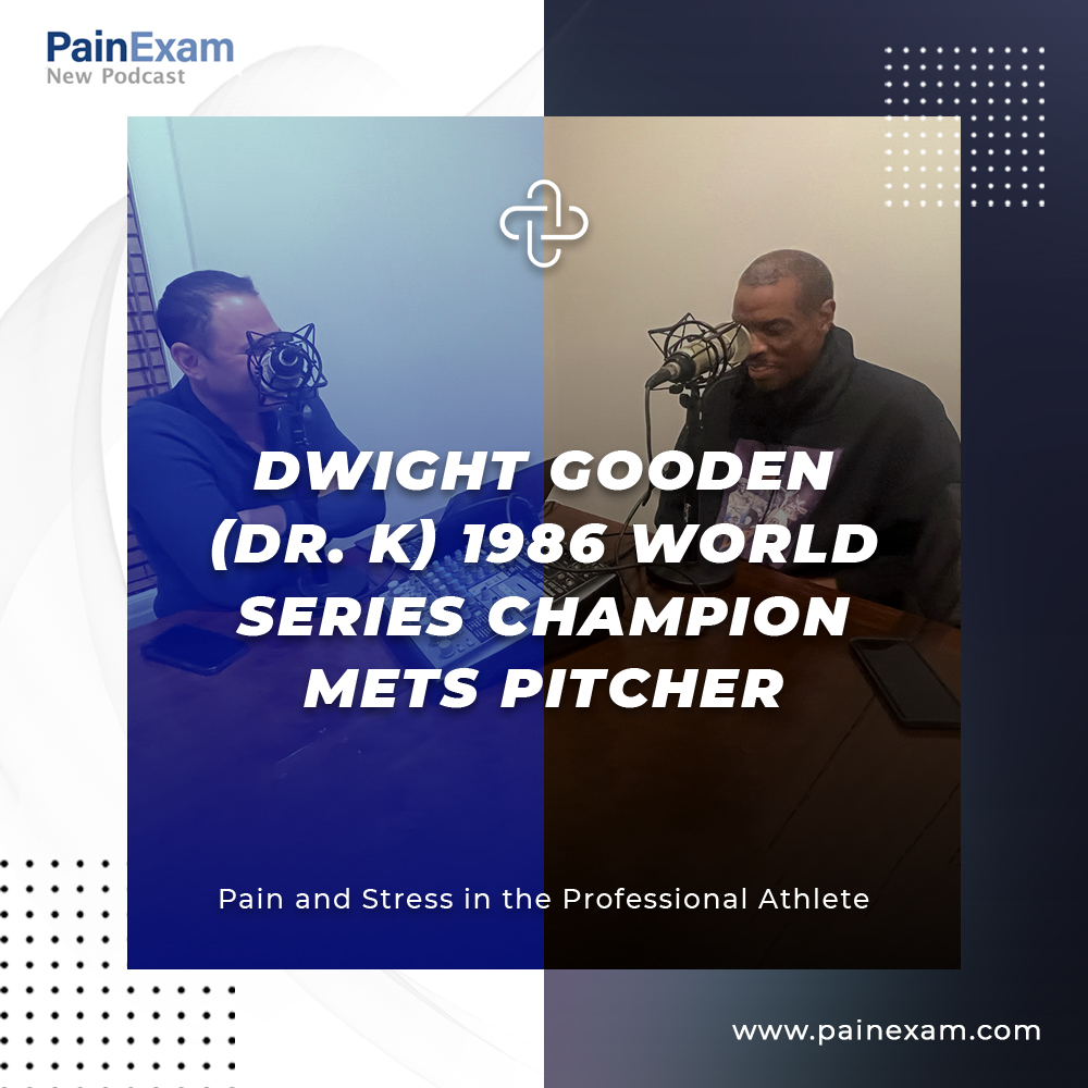 pro athl;ete pain management with Dwight Gooden Mets pitcher